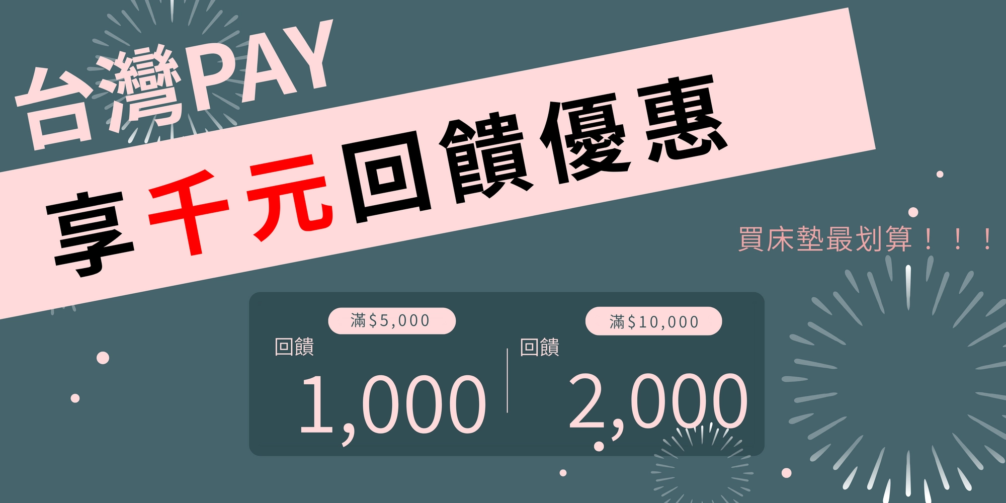 台灣PAY,付款優惠